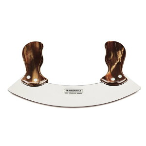 ポリウッド ミンチングナイフ ダーク 21147/190 【LP_TKG】 キッチン用品 メッザルーナ 三日月型の庖丁 みじん切り ナイフ 【直送DSF_TKG】(9-0678-0802)