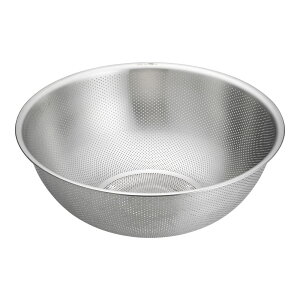 TKG18-8パンチング穴明ボール (水切用)45cm  業務用 ステンレス製 水切り ざる 衛生的 丈夫 【ISF_TKG】(9-0255-0405)