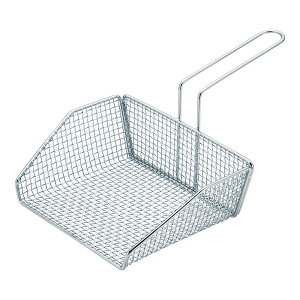 18-8 唐揚げスコップ 【小|大】業務用 揚げ物用品 あげざる 油切り ステンレス製 (1-0744-01)