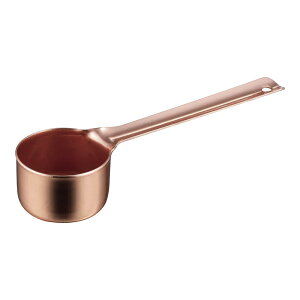 18-8コーヒーメジャーカップ ロング 【サテン(405664)|ダメージ(405671)|銅(405688)】軽量スプーン ステンレス 約10g おしゃれ コーヒーメジャースプーン(1-0897-09)