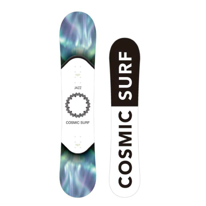 楽天市場】スノーボード 単品 板 COSMIC SURF オーロラ模様 キャンバー 