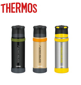 THERMOS サーモス 500ml ステンレスボトル FFX-501 山専用ボトル コップ付き 軽量 保温 耐久性 アウトドア 登山 ハイキング