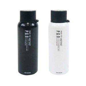 POST GENERAL |XgWFl DOUBLE WALL BOTTLE 520ml / _uEH[ {g 520ml WHITE BLACK 982160008 AEghA