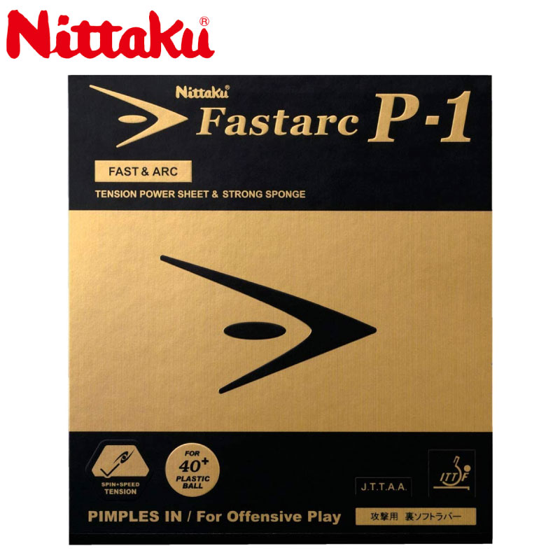 Nittaku ニッタク (NR-8719) 卓球 ラバー 裏ソフト ファスターク P-1