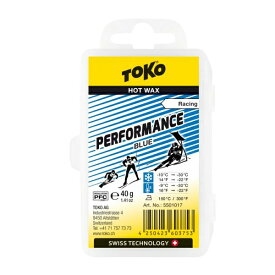 TOKO トコ (5501030) Performance ブルー 40g ワックス スノーボード スキー ウィンタースポーツ メンテナンス 冬 アルペン 雪山 チューンナップ