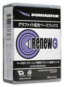 DOMINATOR h~l[^[ (RNGL) RENEW SERIES BASE WAX RENEW GRAPHITE j[Ot@Cg 400g Xm[{[h XL[p x[XN[jO bNX wax e eiXpi