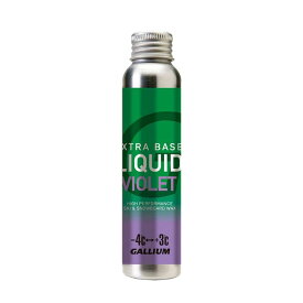 GALLIUM ガリウム EXTRA BASE LIQUID VIOLET(60ml) SW2259 リキッドワックス ベースワックス クリーナー ワックス スノーボード スキー ウィンタースポーツ メンテナンス 冬 アルペン 雪山 チューンナップ