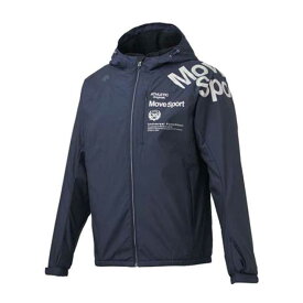 【セール】DESCENTE デサント(DMMOJF34) EKS PLUS THERMO フード ジャケット スポーツウェア トップス 長袖　吸湿発熱 はっ水 保温 防風 メンズ 防寒 秋冬 ネイビー