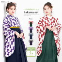 【豪華 袴4点セット 矢絣 L】 袴セット レディース 袴 セット 卒業式 大学生 大学 中学生 小学生 4点セット(着物/袴/帯/長襦袢) 卒服 着物 二尺袖着物 はかま 振袖 和服 和装 ジュニア ガールズ 女の子 女性