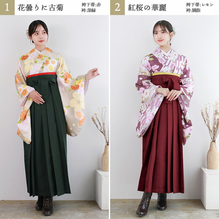 楽天市場】【豪華4点セット】 袴セット 華やかB レディース (147cmから 