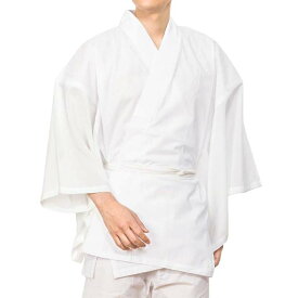 ( 男半襦袢 ) KYOETSU キョウエツ 京越卸屋 半襦袢 男性 洗える メンズ 襦袢 男 和装 着物 下着 半襟付 半襟 袖付き半襦袢(rg)