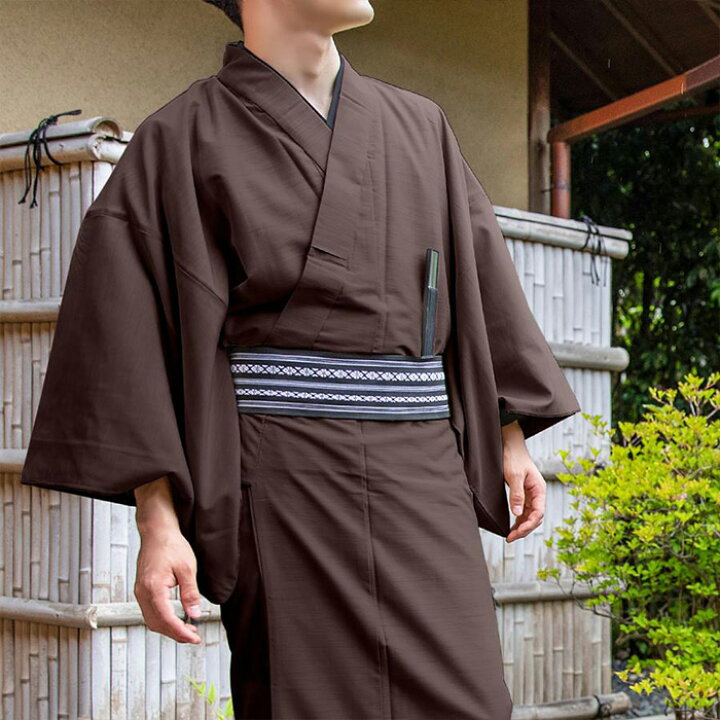 楽天市場】( 男単衣 ) 洗える着物 単衣 7color 洗える 着物 メンズ 