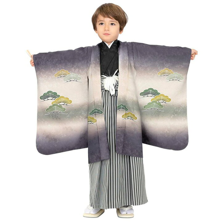 楽天市場】【豪華安心12点フルセット】 七五三 着物 男の子 5歳 袴 