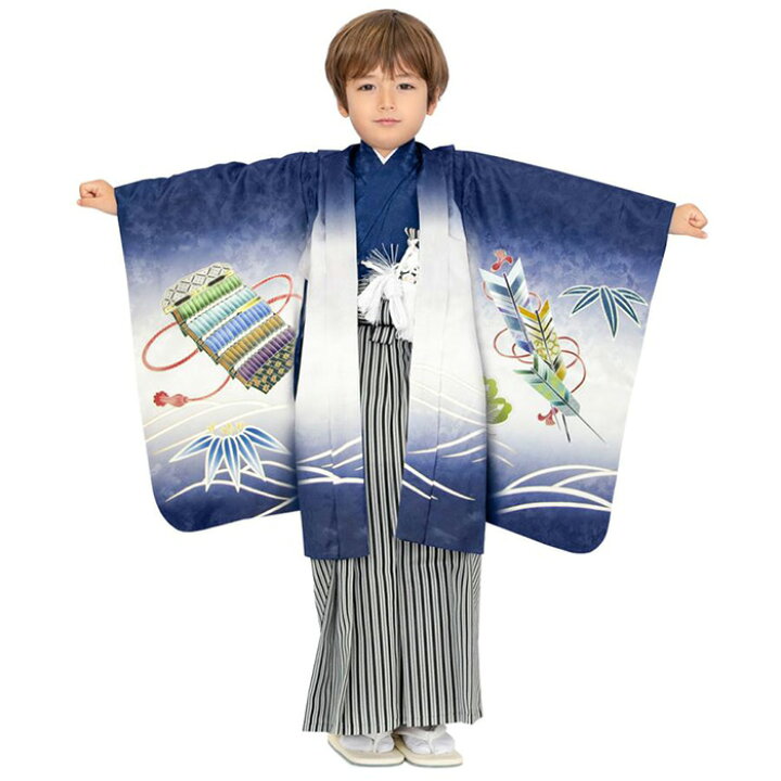 楽天市場】(豪華12点フルセット) 七五三 着物 男の子 5歳 袴 購入 販売 