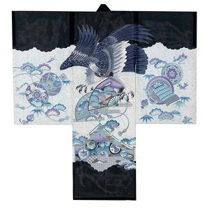 ( 産着 男の子 絽 ) KYOETSU お宮参り 着物 男の子 産着 初着 絽