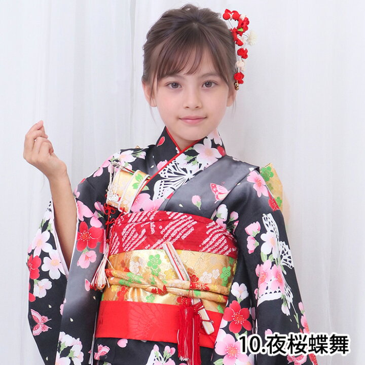 楽天市場】七五三 着物 7歳 【豪華15点フルセット】 購入 女の子 