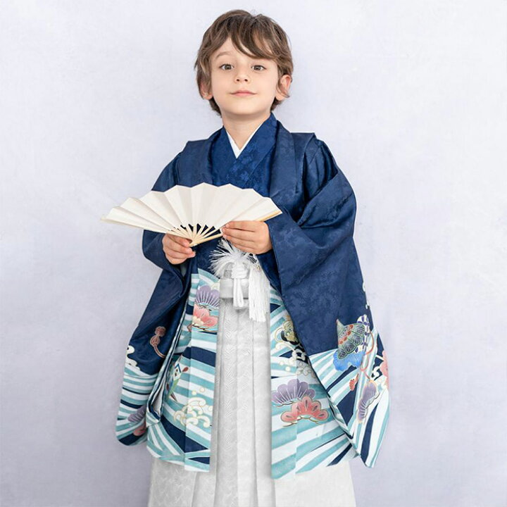 楽天市場】【豪華12点フルセット】 七五三 着物 男の子 5歳 フルセット 