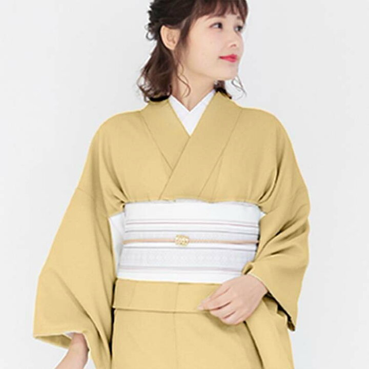楽天市場】(女袷 東レ) 洗える着物 袷 10colors 色無地 着物 日本製 