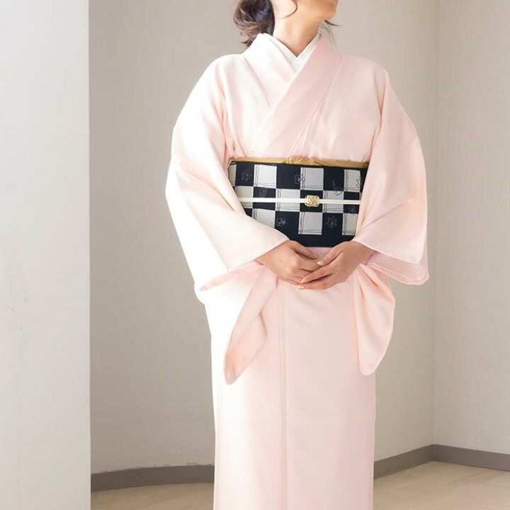 楽天市場】( 女単衣 東レ 地紋) 洗える着物 単衣 10colors 色無地 着物 