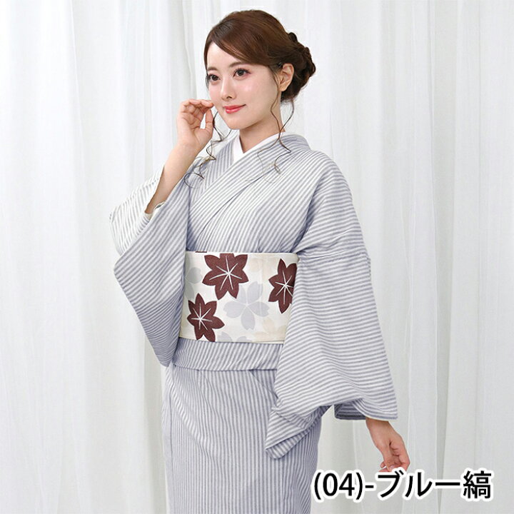 楽天市場】洗える着物 ( 綿混単衣着物 275) 洗える着物 夏着物 単衣  