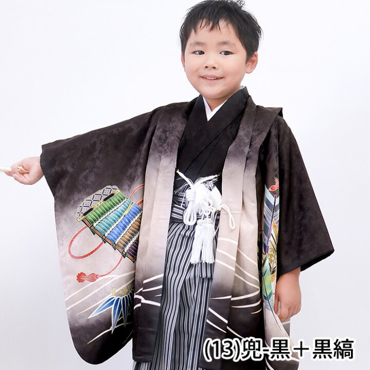 楽天市場】【豪華安心12点フルセット】 七五三 着物 男の子 5歳 袴 