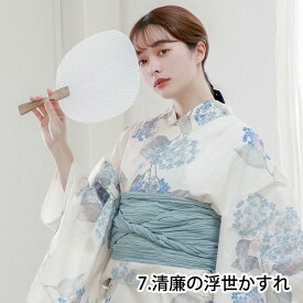 1人で"5分"簡単着付け 【 ワンピース浴衣 2点セットA 】 浴衣 セット レディース ワンピース 二部式 セパレート 2way 浴衣セット セパレート浴衣 新作 2026年 浴衣レディース 兵児帯 女性 yukata ゆかた 帯 簡単 簡易 くすみ 大人 可愛い おしゃれ 10代 20代 30代 40代 (rg)