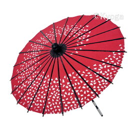 【和傘専門店 恭雅】唐傘　こども用傘　桜渦　一本棒 直径約61cm 舞踊傘 日傘 七五三 よさこい