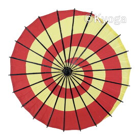 【和傘専門店 恭雅】唐傘　こども用傘　渦柄　一本棒 直径約61cm 舞踊傘 日傘 七五三 よさこい