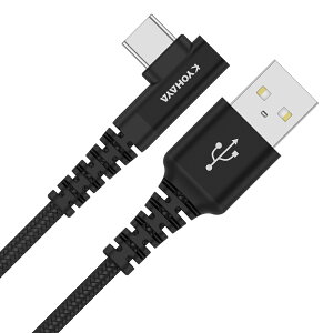 USB Type-C P[u L^RlN^ }[d PD QC Ή A to C / C to C IׂRlN^[ ^CvC [dP[u 1.2m KYOHAYA JKLS