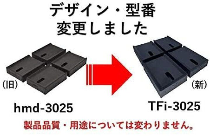 楽天市場 Tfi 3025 エアコン室外機用ゴムマット 防振 防音 タツフト 旧hmd 3025 送料無料 京一屋