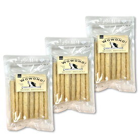 犬 デンタルガム ガム 無添加 国産 デンタルスティック Lサイズ 10本入り ×3袋 Wowono! ワオーノ! 犬 おやつ 犬用ガム 犬ガム 口臭予防 歯石 歯垢 防止 無着色 タピオカでん粉
