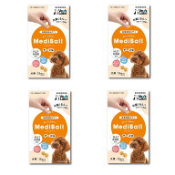 メディボール MEDIBALL チーズ味 犬用 15個入 ×4袋セット 送料無料 獣医師開発 ペット用スナック 高嗜好…