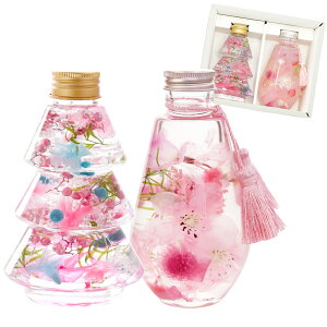 【日付指定可】お彼岸 お供え物 贈り物 お供え 花 お悔やみ 『 ミニ カーネーション & 桜 ハーバリウム ギフトセット 』 仏花 枯れない花 お悔み 供花 献花 命日 仏壇用 お供え花 供物 プリ