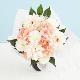 【日付指定可】お彼岸 造花 仏花 ソープフラワー お供え おしゃれ 高級 『 お供えソープフラワー 』 仏壇 アレンジメント柴 枯れない ピンク 贈り物 お悔やみ 供花 命日 法事 法要 電報 弔電 四十九日 49日 一周忌 三回忌 枯れない花 石鹸 亡くなった 誕生日