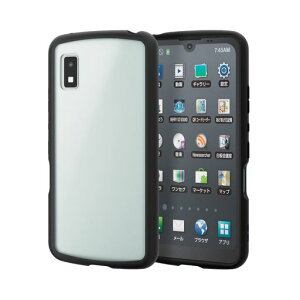 �G���R��AQUOSwish(SHG06)�n�C�u���b�h�P�[�XTOUGHSLIMLITE�t���[���J���[�V���L�[�N���A�u���b�NPM-S212TSLFCSBK