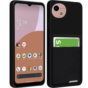 AQUOSwish4�P�[�X�w�ʎ��[�ϏՌ��J�[�h���[���^�y��TPU�J�o�[�X�g���b�v�z�[���t�����ϖh�~�w��h�~�A�N�I�Xwish4�X�}�z�P�[�X(�u���b�N)