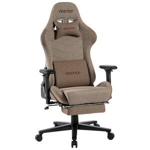 VESTEX(�x�X�e�b�N�X) S1�V���[�Y �Q�[�~���O�`�F�A �t�b�g���X�g�t �u���E�� �t�@�u���b�N �|�P�b�g�R�C������ ����� �U���@�\�t�������o�[�T�|�[�g �w�ʃ|�P�b�g�t 3D���C�h�A�[�� VES-S1FTBR