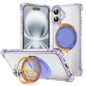 iPhone16ProP[XOMagSafeΉNAϏՌČRMILKiPCw+TPUop[cΉ360°]X^hCX[dΉXgbvz[tԍڃz_[Ή͗h~