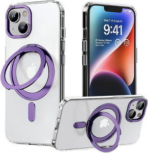 MagSafeΉiPhone14ProP[X360°]ACtH14vJo[cΉiPhone14progуP[XCX[dԍڃz_[Ή}OZ[tX^htO+