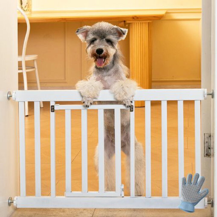 楽天市場】Puhang 犬ドア 犬用ペットフェンス 安全ゲート ペットゲート 