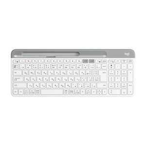 ���W�N�[�� �É� Bluetooth ���C�����X�L�[�{�[�h K580OW �I�t�z���C�g �����^ ���^ Unifying ���C�����X �L�[�{�[�h ���^ �e���L�[ ���� Windows Mac iPad iOS Android Chrome Surface