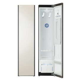 LG Styler 衣類ケア家電 スチーム S3BNF しわ伸ばし 花粉 ニオイ除去 ウイルス ダニ スーツ コート ウール ニット シルク 毛布除菌 クローゼット 3着 ズボンプレッサー ミストベージュ