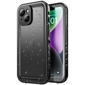 SPORTLINKiPhone14�p�h���P�[�X-��Phone14�P�[�X���S�h��IP68�h�������h��h�o�ϏՌ�360°�S�ʕی�QI�[�d�t�F�C�XID�F�ؑΉ�����֗������^�X�g���b�v�t���J�̓��A�C�z��14