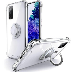 SHIELDSUP�݊���GalaxyS20�p�P�[�X�����O�t��SC-51ASCG01�P�[�X�ϏՌ��ϋv���菝�h�~����~�߃X�^���h�@�\�y�ʔ��^�N���ATPU�����X�}�z�P�[�X�M�����N�V�[S20�p�J�o�[-�N���A