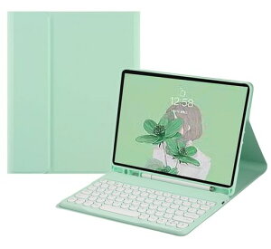 Galaxy Tab S10 Lite / S10 FE / S9 FE 10.9�C���`�p�� �L�[�{�[�h�P�[�X �ی^�L�[ ���� Galaxy Tab S9/S8/S7 11�C���`�p�� �J���[�L�[�{�[�h�J�o�[ �J���t�� �ۂ��L�[ �}�O�l�b�g������