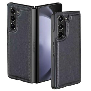�y Antimam �z�Ή�Galaxy Z Fold5 /docomo SC-55D /au SCG22�p �P�[�X �蒠�^ ���z�^ �V�^ �S�ʕی� �ϏՌ� �C�菝�h�~ �y�� �����ی� �蒠�^ �P�[�X(�u���b�N)�M�����N�V�[Z �t�H�[���h5 ���� PU�v