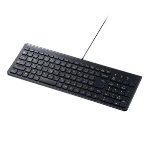 �T�����T�v���C �L���L�[�{�[�h USB Type-C�ڑ� (Windows�EMac�EAndroid�EiPad OS�Ή�) ���^�X�����^�C�v �e���L�[�t�� �p���^�O���t �u���b�N SKB-SL31CBK