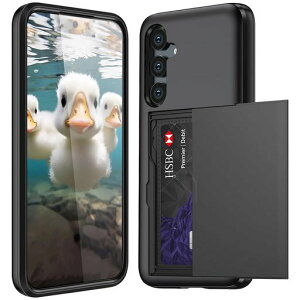 GalaxyS25ケースGalaxyS24ケースカード収納背面米軍MIL規格耐衝撃最強ギャラクシーS24/S25SC-51ESCG25ケースICカード収納落下防止全面保護指紋防止滑り止め擦り傷防止ブラック