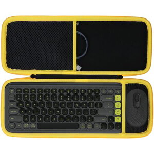 Lebakort�}�E�X�L�[�{�[�h�̑g�ݍ��킹�P�[�X�ƌ݊����̂���Logicool���W�N�[�� POP ICON KEYS K680GR K680OW ���C�����X�L�[�{�[�h + POP MOUSE M370 ���C�����X�}�E�X(�O���t�@�C�g �P�[�X)