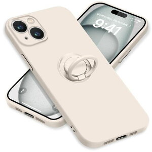ZHUAZHULE�P�[�X�p��iPhone15Plus�A�C�t�H��15Plus�X�}�z�P�[�X�����O�t���V���R���X�^���h�@�\�J�o�[�ϏՌ������Y�ی�360°��]�ԍڃz���_�[�X�g���b�v�z�[���t������~�ߎw��h�~���^(�I�t�z�c